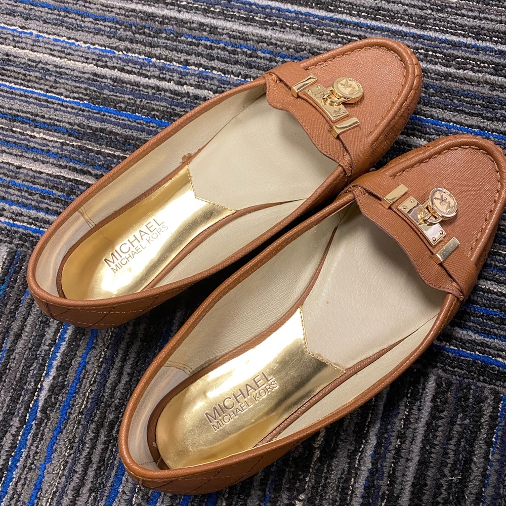 Brown Michael Kors Loafers